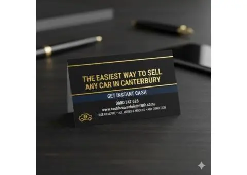 The Easiest Way to Sell Any Car in Canterbury - Get Instant Cash!