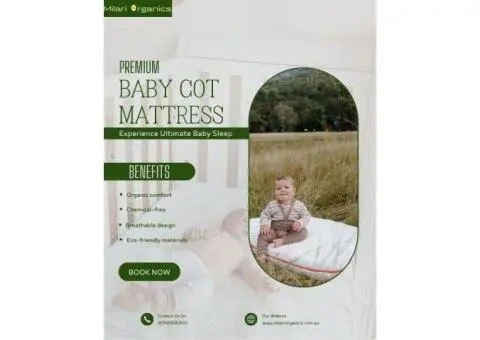 Durable Cot Mattress – Great Support for Growing Babies - 1/3