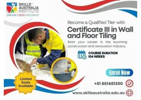 Upgrade Your Skills with Certificate 3 in Wall and Floor Tiling in Perth!