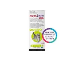 Bravecto Plus for Small Cats 1.2 – 2.8 kg