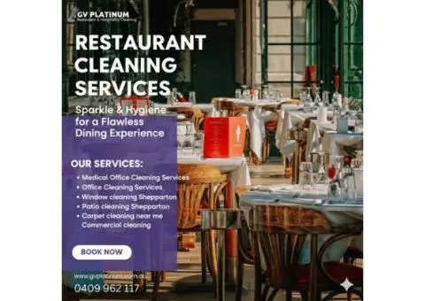 Restaurant Cleaning Services By G V Platinum