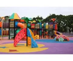 Rubber Playground Surface