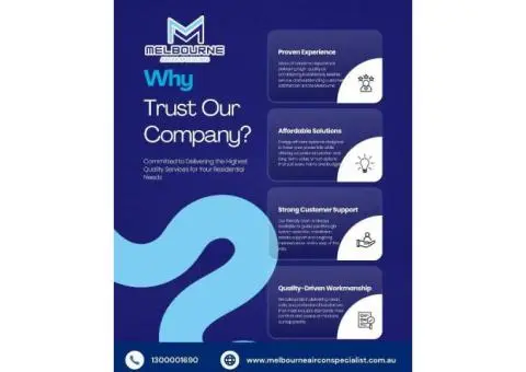 Why Choose Melbourne Aircon Specialist?