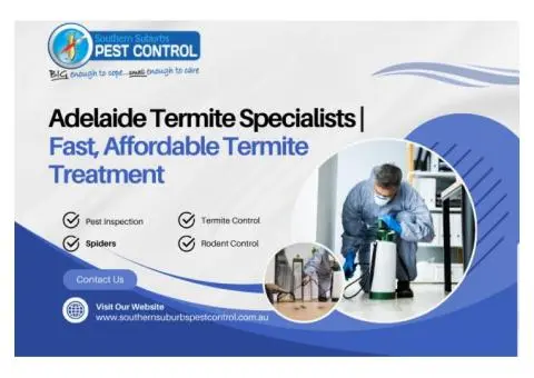 Adelaide Termite Specialists | Fast, Affordable Termite Treatment