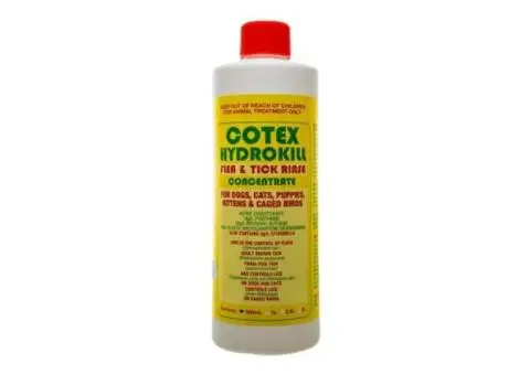 Cotex Hydrokill Flea & Tick Rinse Concentrate for Dogs