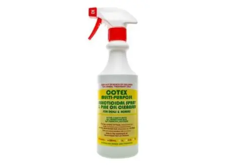 Cotex Multipurpose Insecticidal Spray & Pine Oil Cleanser for Dogs