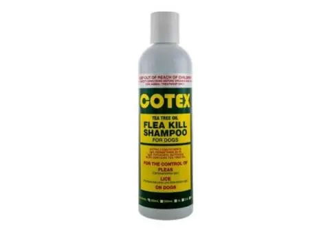 Cotex Tea Tree Oil Flea Kill Shampoo for Dogs