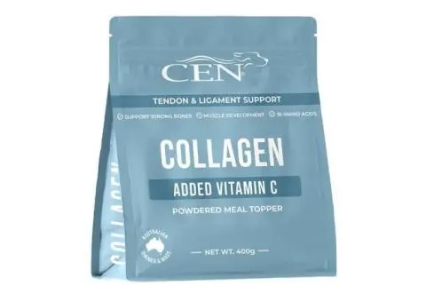 CEN Collagen + Vitamin C Powdered Meal Topper for Dogs