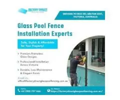 Upgrade Your Outdoor Space with Stylish Glass Pool Fence Installation
