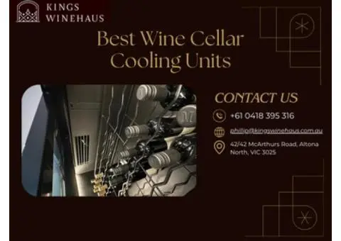 Top-Quality Wine Cellar Cooling Units Australia
