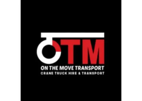 crane truck with grab for hire | otmtransport.com.au