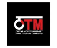 crane truck with grab for hire | otmtransport.com.au
