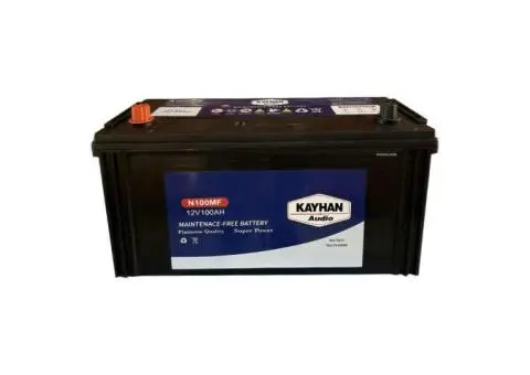 Kayhan N100MF Maintenance-Free Car Battery – 12V 100Ah - 2/5