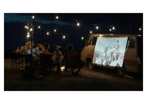 Movie Screen Hire for Outdoor Movies Under the Stars