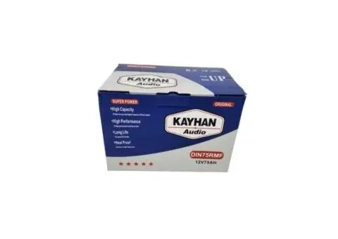 Kayhan DIN75MF Maintenance-Free Car Battery – 12V 75Ah - 5/6