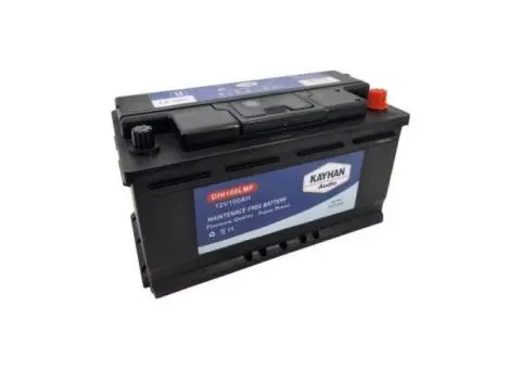Kayhan DIN100MF Maintenance-Free Car Battery – 12V 100Ah - 1/5