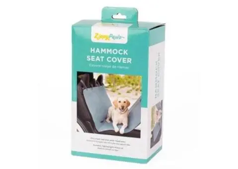 Zippy Paws Adventure Car Hammock Seat Cover for Dogs