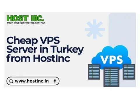 Cheap VPS Server in Turkey from HostInc