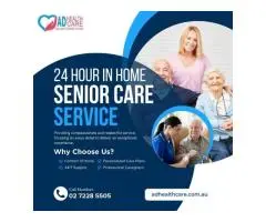 24 hour In home senior care