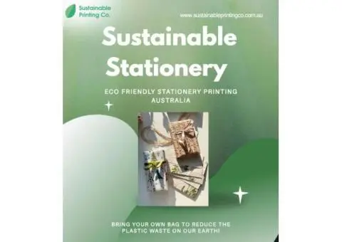 Sustainable Stationery | Eco Friendly Stationery Printing Australia