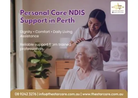 Personal Care NDIS Support Perth | Trusted Daily Living Assistance