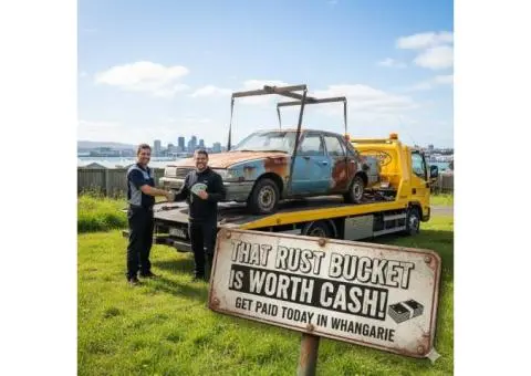 That Rust Bucket is Worth Cash! Get Paid Today in Whangarei