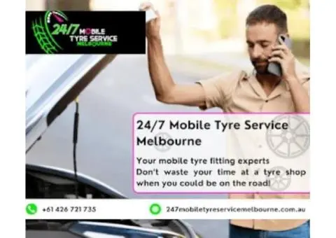 Call us For 24/7 Mobile Tyre Service Melbourne