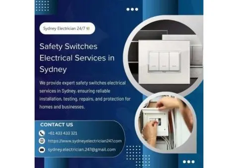 Safety Switches Electrical Services in Sydney