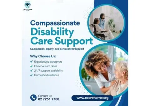 NDIS Disability Care Support