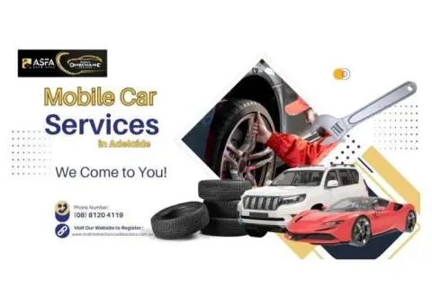 Mobile Car Service Adelaide - fast and Trustworthy