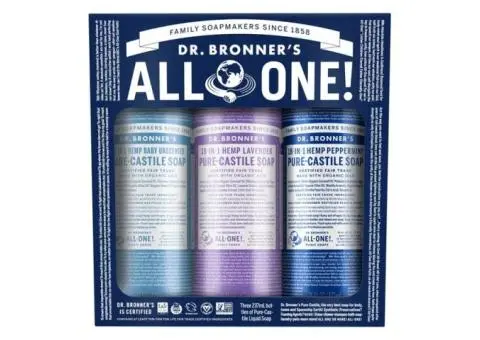 A Complete Set of Organic Castile Soap Classics for Everyday Natural Cleansing