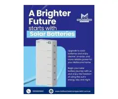 Solar Batteries Now Available