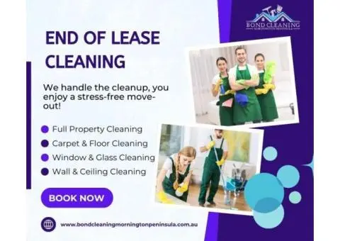 Comprehensive Bond Cleaning Service for End of Lease