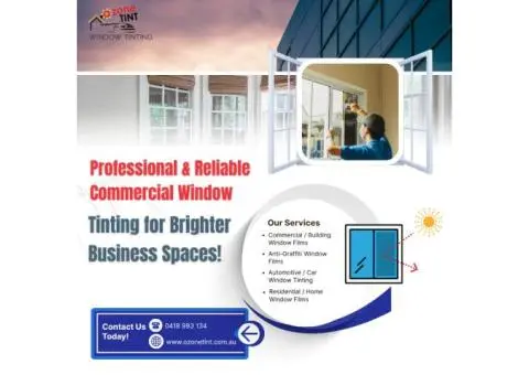 Commercial Window Tinting