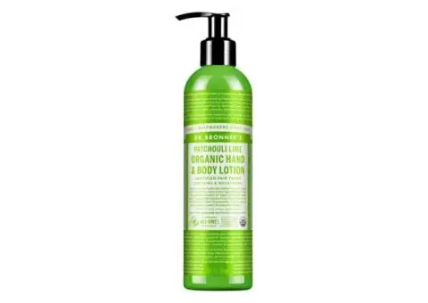 Shop Dr. Bronner’s Patchouli Lime Hand & Body Lotion – Pure, Aromatic & Skin-Loving