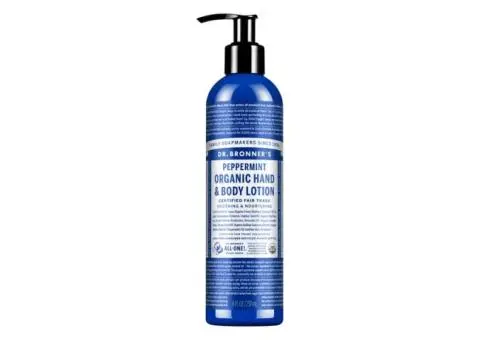 Feeling Hot, Sticky or Dry? Switch to Dr. Bronner’s Peppermint Lotion for Instant Coolness