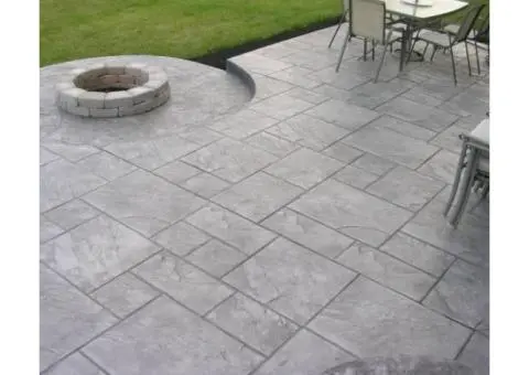 Bored with plain, grey concrete in Riverstone?