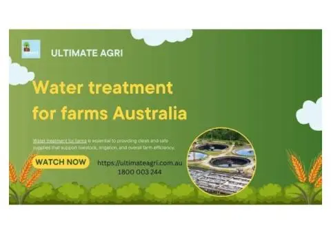 Water treatment for farms