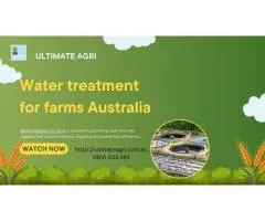 Water treatment for farms