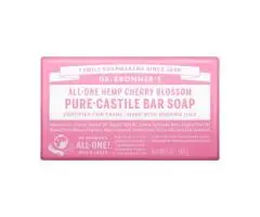 Dr. Bronner’s Cherry Blossom Castile Bar Soap with Organic Oils