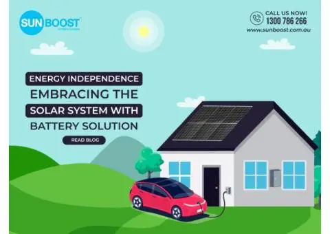 Solar System with Battery Backup Ready to Use & Save on Bills 