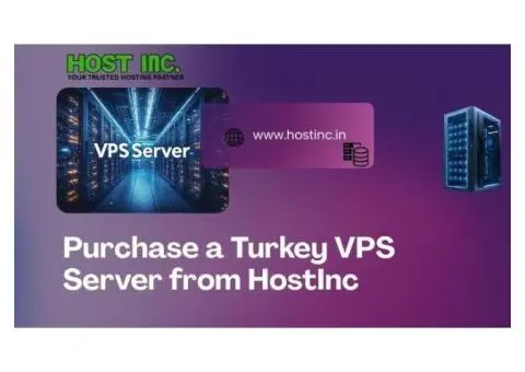 Purchase a Turkey VPS Server from HostInc
