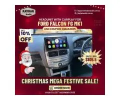 🎄 Ford Falcon FG MK1 CarPlay Head Unit – Christmas Sale On Now !