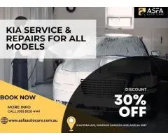 Certified KIA Service for Engine & Brake Care