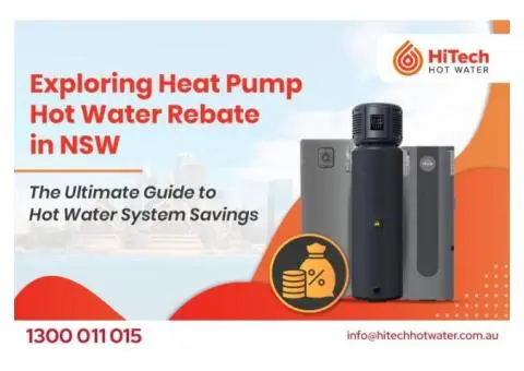 Save on Heat Pump Hot Water Rebates in NSW
