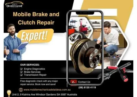 Mobile Brake and Clutch Repair – We Come to You