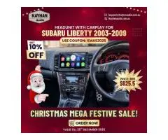 🔔 Christmas Mega Deal: Subaru Liberty 2003-2009 Headunit with Wireless CarPlay – Only $625.50