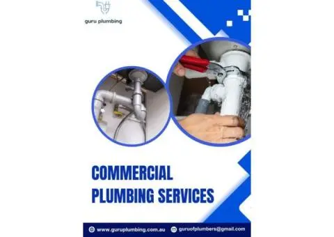 Reliable Commercial Plumbing Service | Expert Plumbers Near You