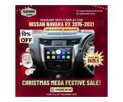 🌟 Jingle All the Way to Modern Drives: Nissan Navara RX (2015-2021) CarPlay Headunit