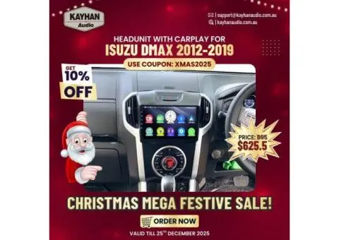 “Christmas Special: Premium CarPlay for Isuzu D-Max”